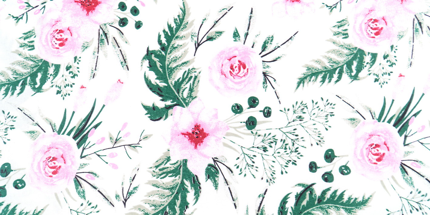 Pościel 100x160 cm 100% bawełna ogród różany